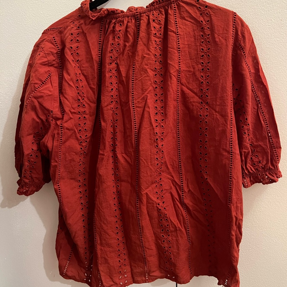 Orange Blouse